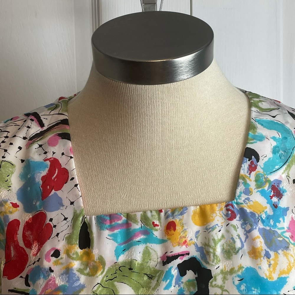 Retro Abstract Dress - Picture 7 of 10